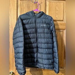 Eddie Bauer Lightweight Down Puffer Jacket Like New Size Med